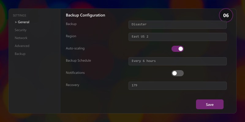 Backup and Disaster Recovery