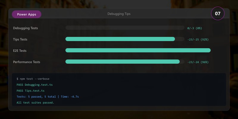Debugging Tips