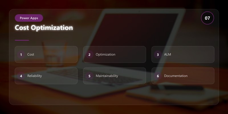 Cost Optimization
