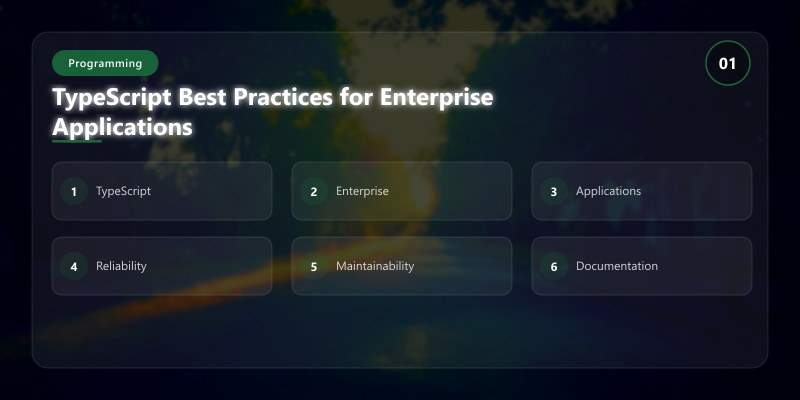 TypeScript Best Practices for Enterprise Applications