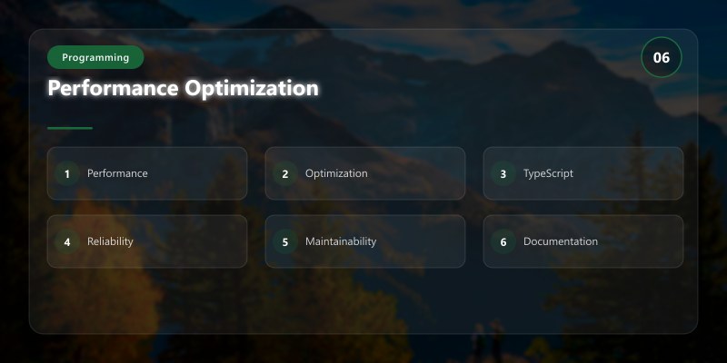 Performance Optimization