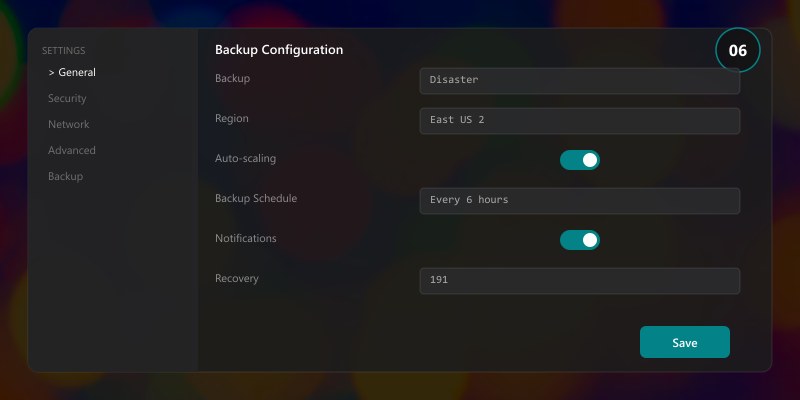 Backup and Disaster Recovery