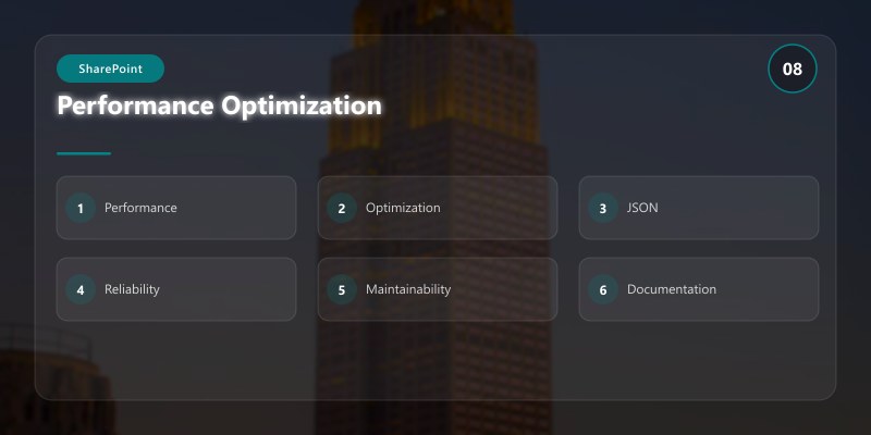 Performance Optimization