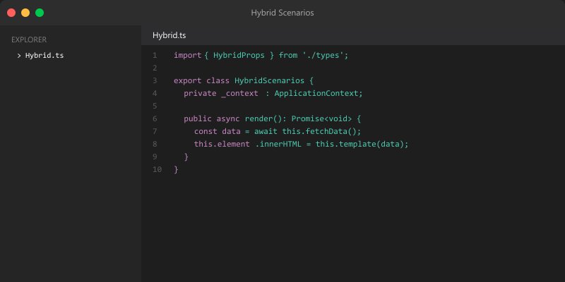 Hybrid Scenarios