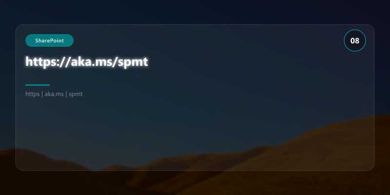 https://aka.ms/spmt