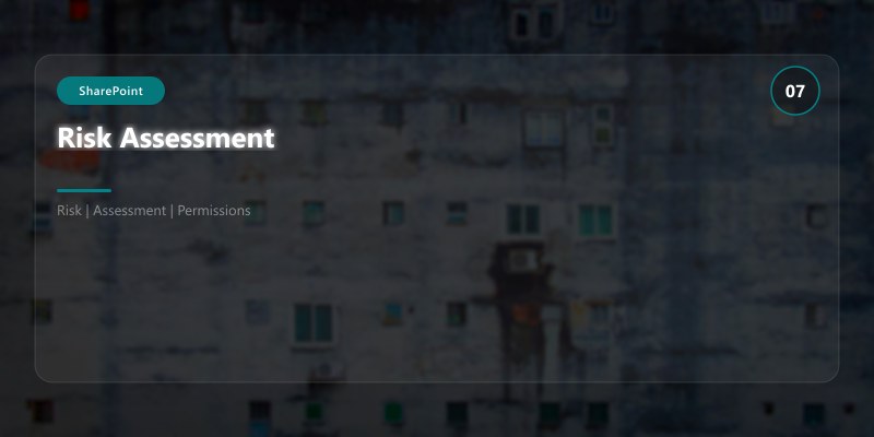 Risk Assessment