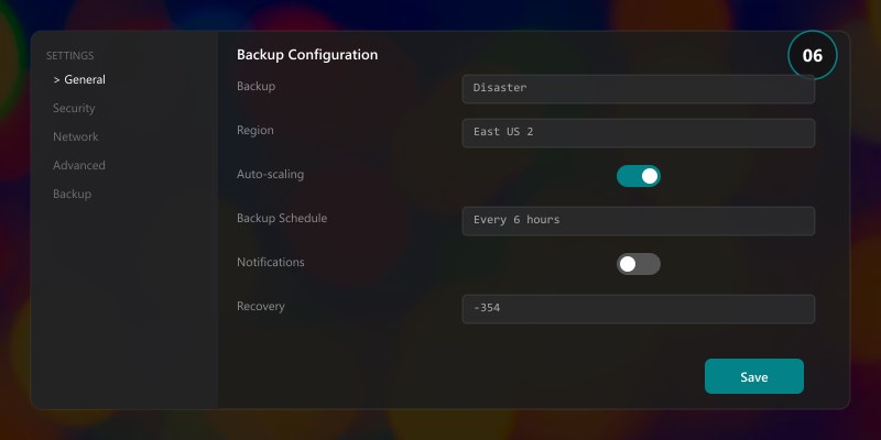 Backup and Disaster Recovery