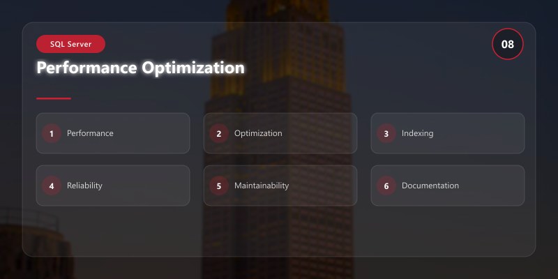 Performance Optimization