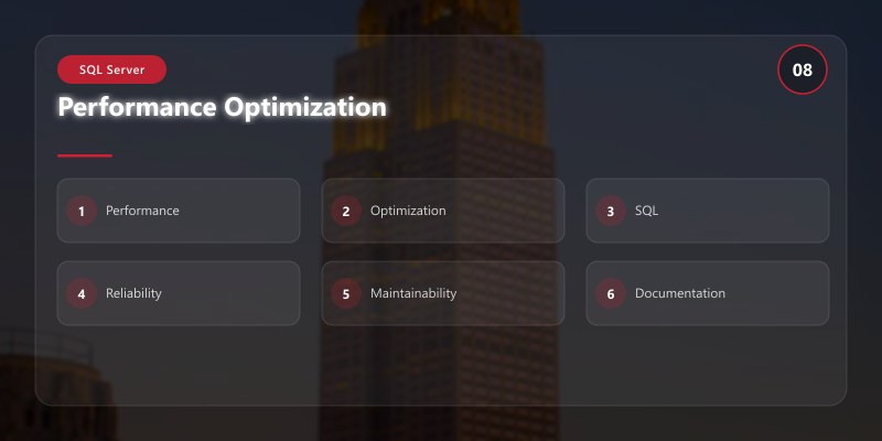 Performance Optimization