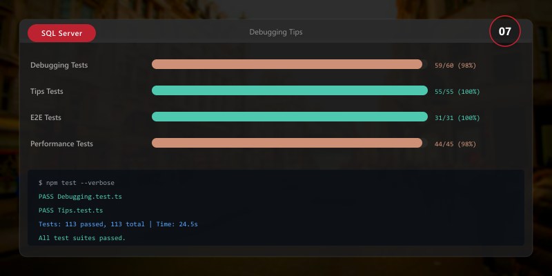 Debugging Tips