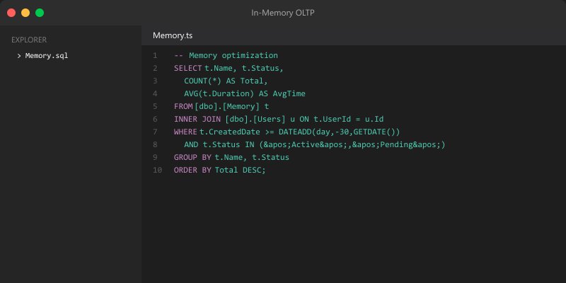 In-Memory OLTP