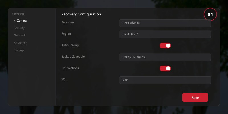 Recovery Procedures