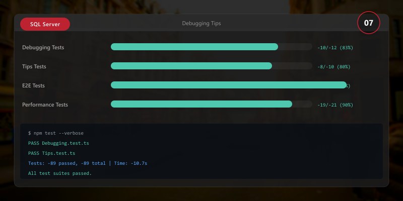 Debugging Tips
