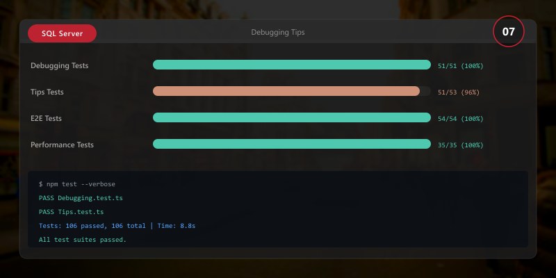 Debugging Tips