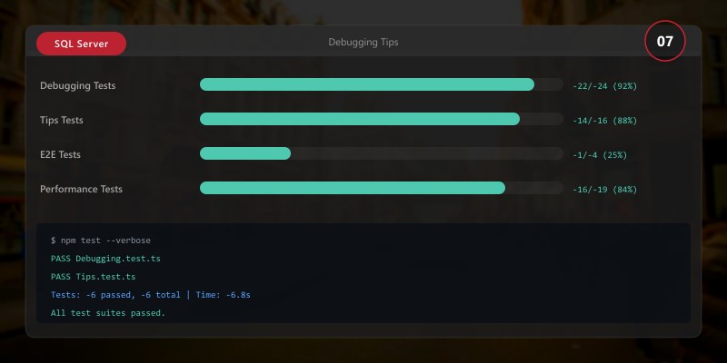 Debugging Tips