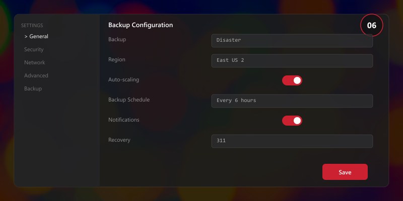 Backup and Disaster Recovery