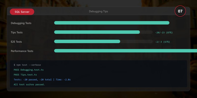 Debugging Tips