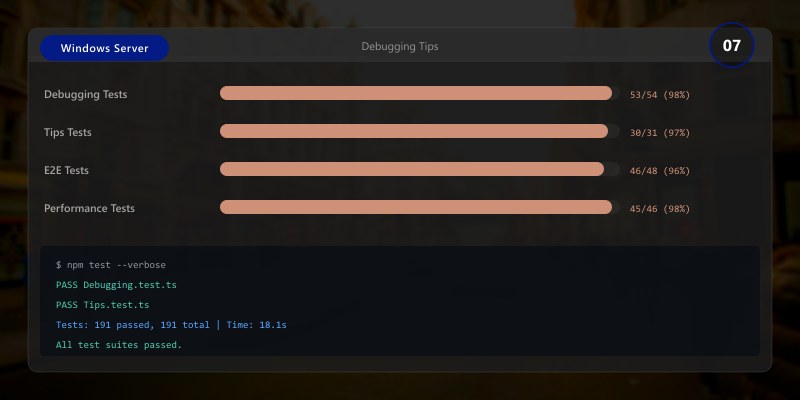 Debugging Tips