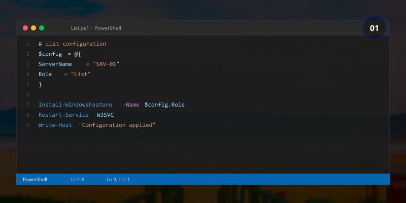 List installed roles
