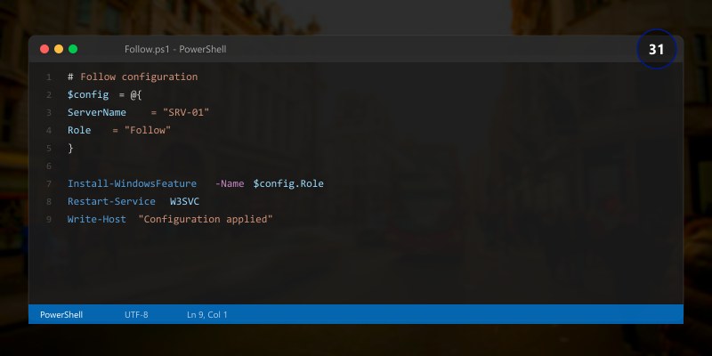 Follow wizard to register server and create backup policy