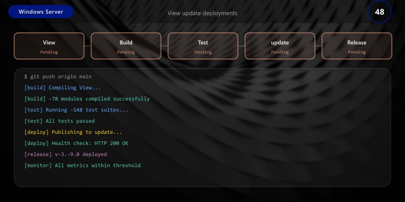 View update deployments