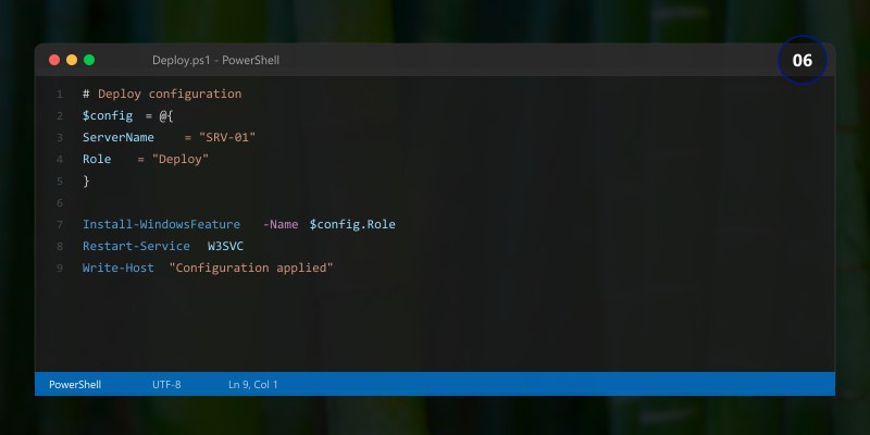 Deploy configuration to multiple servers