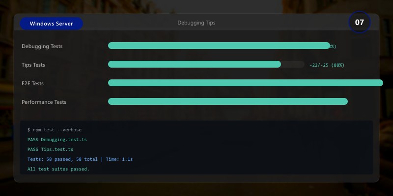 Debugging Tips