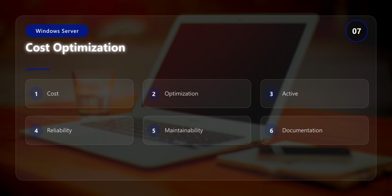 Cost Optimization