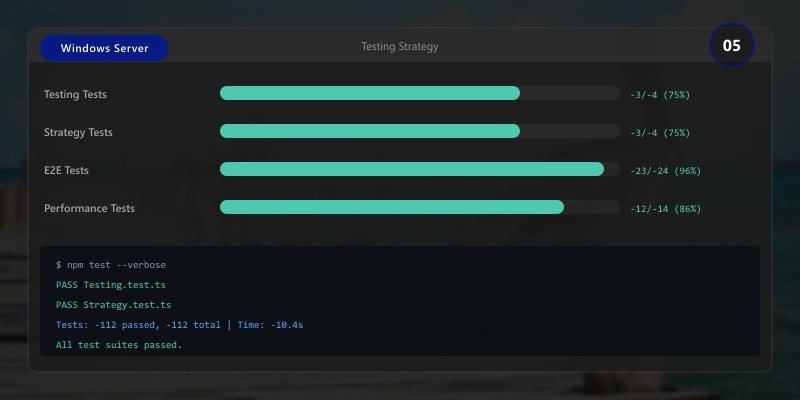 Testing Strategy