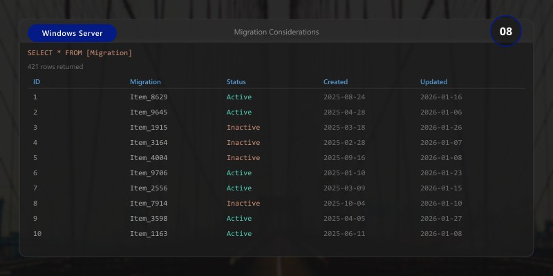 Migration Considerations