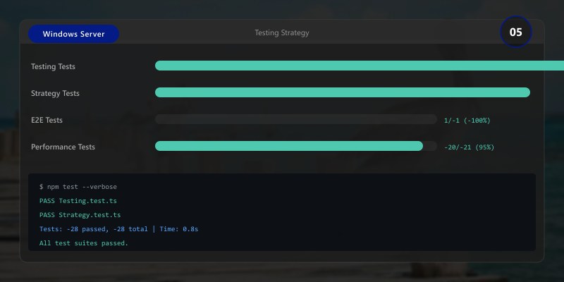 Testing Strategy