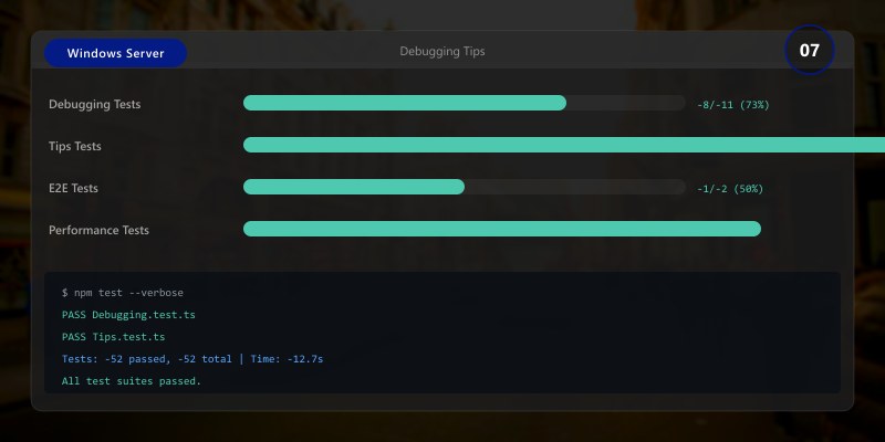 Debugging Tips