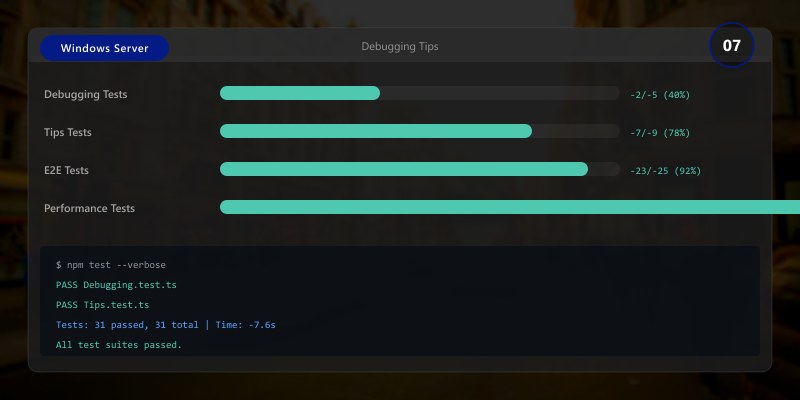 Debugging Tips