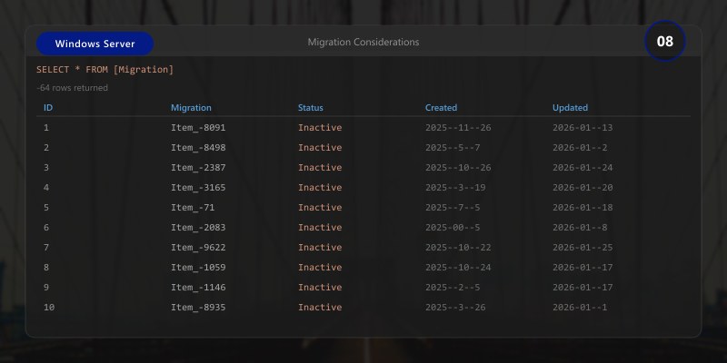 Migration Considerations