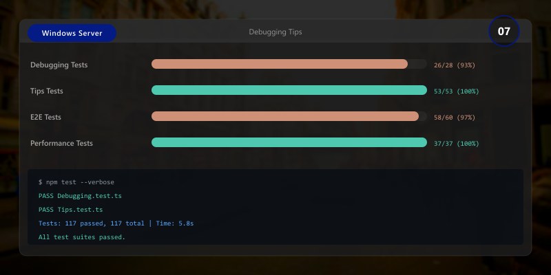 Debugging Tips
