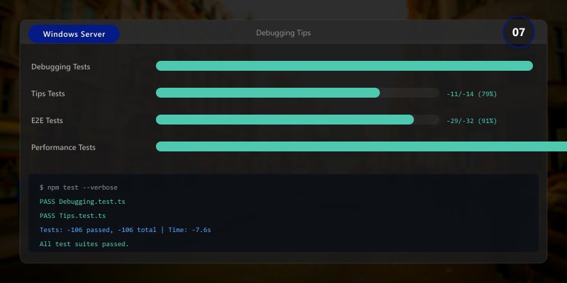 Debugging Tips